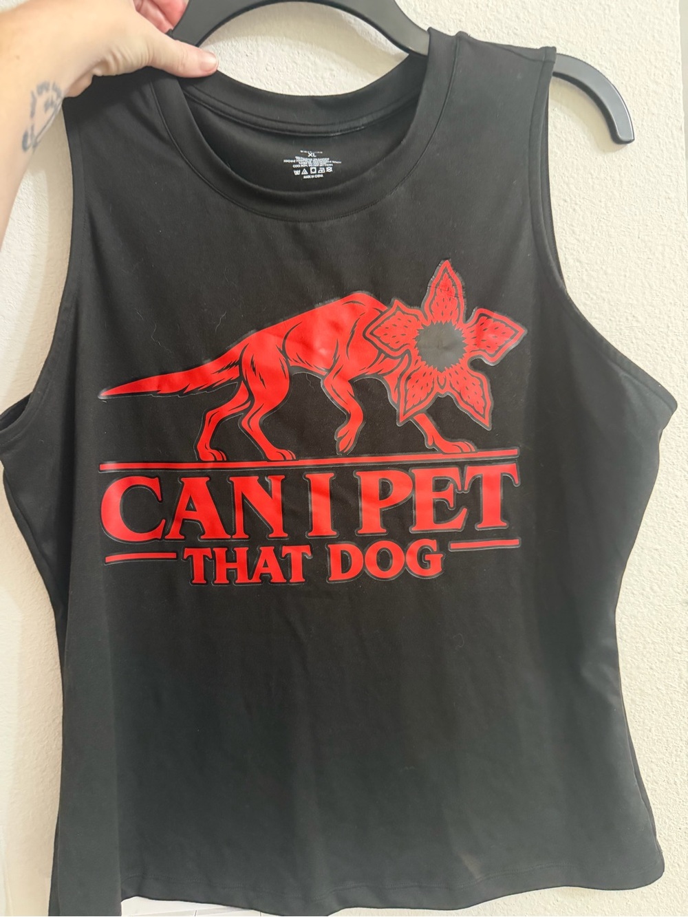 Women’s Stranger Things crop top